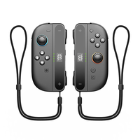 Power Bank Mini Portabel 1000mah, 2 buah baterai perjalanan untuk Nintendo Switch 2 Joy Con pengontrol dengan tali pergelangan tangan