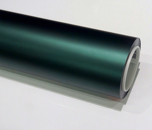 Satin <span class=keywords><strong>Venom</strong></span> Vert Mat Vert Vinyle Wrap 1.52*17M Haute Qualité Vente Chaude PET PVC <span class=keywords><strong>Film</strong></span> à Changement de Couleur pour Voiture Carrosserie Vinyle Wrap - Product Image 1