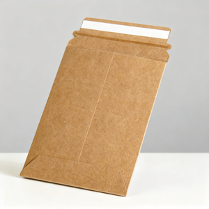 Tùy chỉnh Trắng cứng nhắc bưu phẩm Kraft tông phong bì cho bảo vệ vận chuyển Thẻ quà tặng lời mời hình ảnh tài liệu - Product Image 2