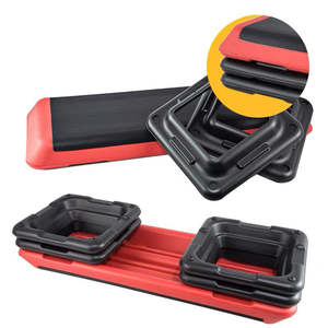 Plateforme de Step Aérobic Réglable 108,5 cm pour Entraînement de Stabilité et Cardio à Domicile - Product Image 3