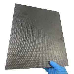 Losa de carbono-carbono 1,6 M 100mm de espesor Material compuesto de carbono-carbono 2.5D Tablero de neumático de malla laminada perforada con aguja