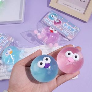 Colorful TPR <b>Squishy</b> Squeeze Toys Rainbow Soft Stress Relief Slow Rise Tata Maltose Sugar Soft Sensory Fidget Toytoy Ball - Product Image 2