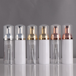 30Ml 50Ml 80Ml Xà Phòng Màu Trắng Chai Bọt Vàng Tạo Bọt <span class=keywords><strong>Dispenser</strong></span> Bơm Container Sữa Rửa Mặt Rửa Mặt Kem <span class=keywords><strong>DIY</strong></span> Trang Điểm - Product Image 3