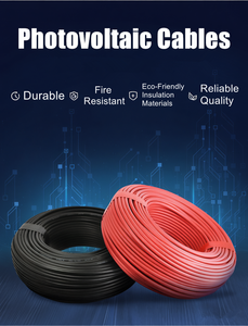 <span class=keywords><strong>สาย</strong></span>เคเบิลโซลาร์เซลล์แบบกำหนดเองขนาด 4/6/10/16 มม.² สำหรับระบบ<span class=keywords><strong>ไฟ</strong></span>ฟ้าโซลาร์เซลล์ <span class=keywords><strong>ทน</strong></span>แรงดัน<span class=keywords><strong>ไฟ</strong></span>ฟ้า 1000V 1500V  ทำจากทองแดงเคลือบดีบุก สำหรับแผงโซลาร์เซลล์ - Product Image 5