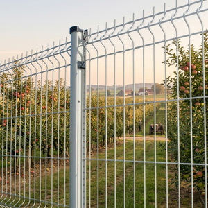 Galvanized Stainless Steel Welded Wire Mesh Certification 3D Curved Metal Security Welding <b>Net</b> Protecting Mesh Garden <b>Fence</b> - Product Image 2