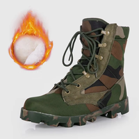 Bottes tactiques Esing BJ458 toutes saisons, chaudes, montantes, à lacets, respirantes, pour hommes, bottes de désert, tige en polyester, semelle en caoutchouc