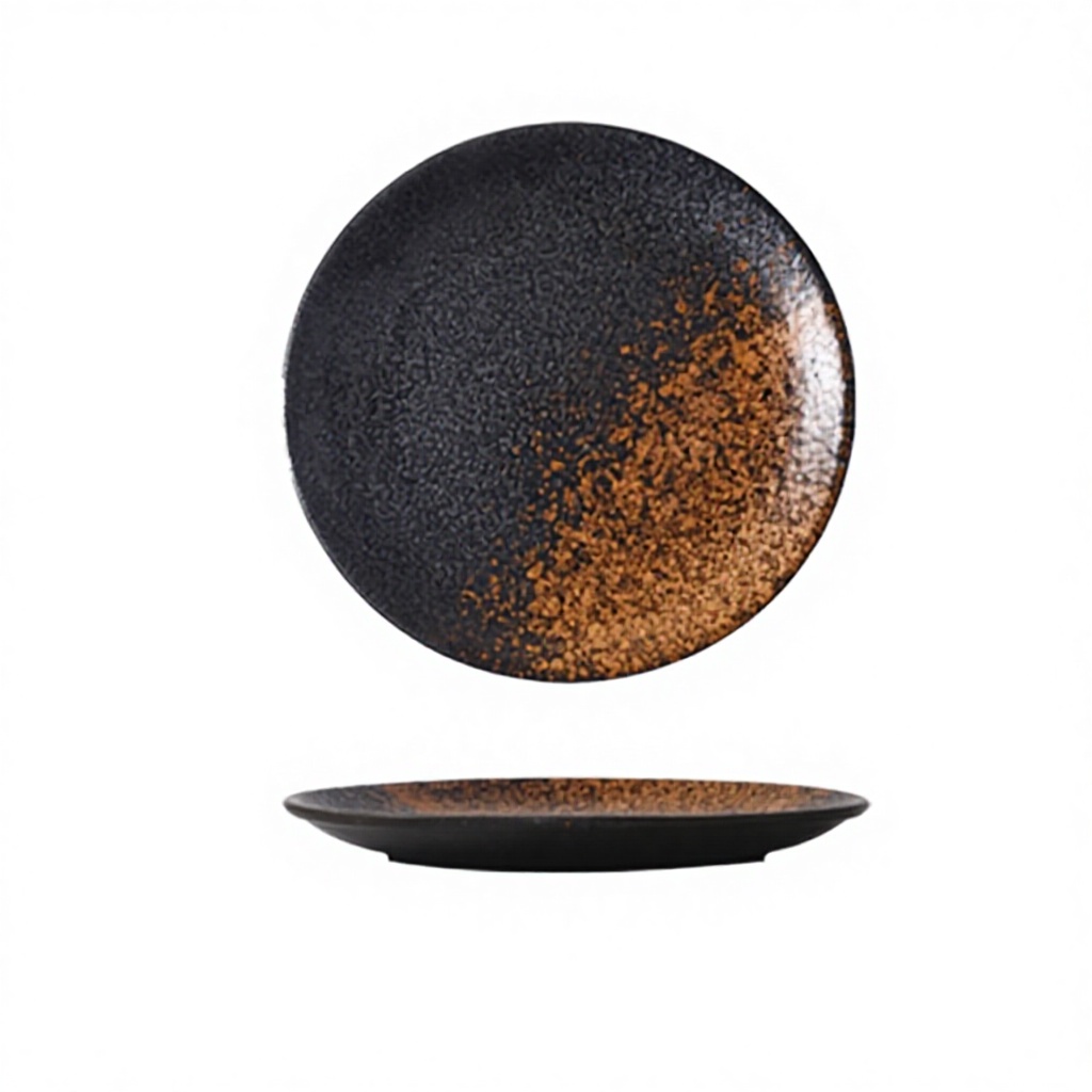 Tazón poco profundo estilo japonés de 8 pulgadas - Moyun