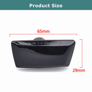 2 pezzi luci di segnalazione con segnalatore laterale a LED dinamico per <span class=keywords><strong>Opel</strong></span> Insignia Astra H <span class=keywords><strong>Zafira</strong></span> B Corsa D <span class=keywords><strong>Meriva</strong></span> B per Chevrolet Cruze - Product Image 4