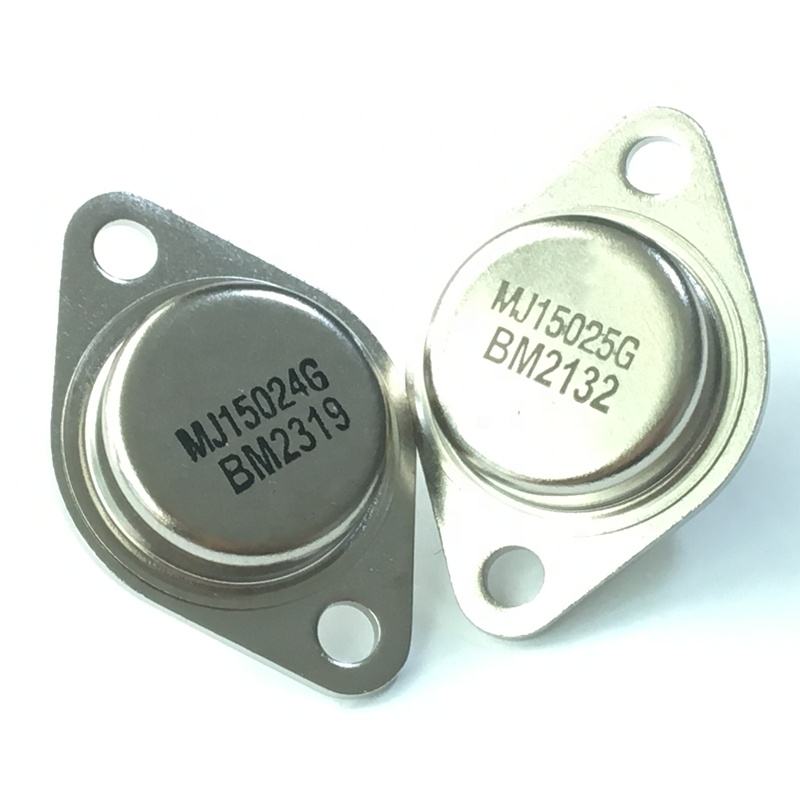 Transistor Potenza NPN PNP 250W TO-3 Transistor MJ15024 NPN MJ15025 PNP - Per Alimentazione Audio, 16A 250W, Contenitore TO-3 MJ15024 MJ15025 Per Amplificatori Alimentatori - Foto 7
