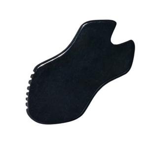 Herramienta de Masaje de Piedra Bian Negra, Reduce la Hinchazón, Terapia GuaSha para la Cara - Product Image 6