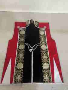 Armadura de samurái tradicional japonesa, armadura de samurái portátil para niños, Uesugi <span class=keywords><strong>Kenshin</strong></span> Nanban Gusoku, accesorios de TV - Product Image 3