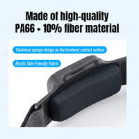 Kamera Aksi Universal Magnetic Head Strap Mount untuk Insta360 Ace/Ace Pro/Pro 2/X6/X5/X4/Action 6/5 Pro/4/3/Osmo Nano/Pocket 4