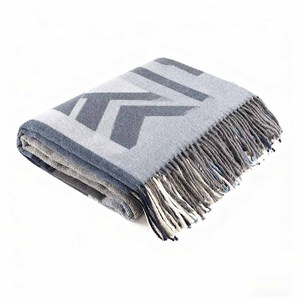 DAHAI <span class=keywords><strong>Couverture</strong></span> <span class=keywords><strong>en</strong></span> <span class=keywords><strong>laine</strong></span> tissée épaisse, de taille idéale, durable, chaude et écologique pour la décoration de chambre bohème, de lit ou de bureau - Product Image 1