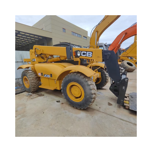 Carretilla elevadora telescópica JCB 535 usada original de 3,5 toneladas Dispositivo de control remoto Altura de elevación máxima de 9,5 metros Carretilla elevadora usada - Product Image 1