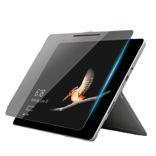 Case Friendly Tempered Glass Screen Protector for Microsoft Surface Pro 7 Pro X Go 3 2 & 6 & Pro 6