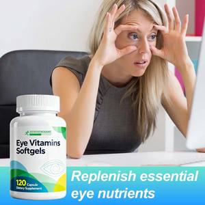 OEM ODM Personnaliser les capsules molles de vitamines pour les yeux pour adultes, lutéine, zéaxanthine, vitamine C, E, <span class=keywords><strong>zinc</strong></span>, cuivre, complément alimentaire pour la santé des yeux - Product Image 4
