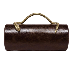 Women Elegant Snake Handle Evening Clutch Pu Material Chain Strap Formal <b>Handbag</b> For Night Out Casual Use - Product Image 3