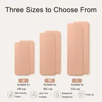 Bande adhésive pour poitrine N Body en maille couleur naturelle pour lifting des seins, cache-tétons invisibles, adhésifs sans bretelles, soutien-gorge push-up collant
