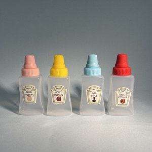 Bán Buôn 25Ml Mờ Vuông Ép Đùn Nhựa Mật Ong Chai Xách Tay Gia Vị Chai Với Nắp Chai Rỗng Bao Bì Nhựa - Product Image 4