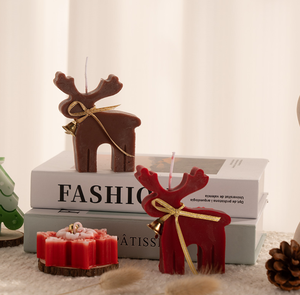 Mini renna creativa profumata candela-regalo di Natale aromatico per l'ambiente festivo e l'arredamento delle <span class=keywords><strong>vacanze</strong></span> - Product Image 4