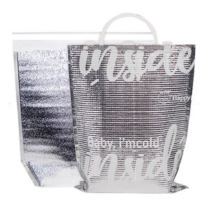 Bolsas enfriadoras de espuma de aluminio, película de burbujas personalizada, bolsas térmicas de aluminio, revestimientos de caja aislados, logotipo impreso, diseño personalizado - Product Image 4