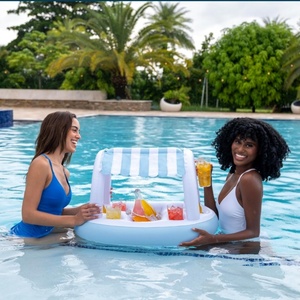 <b>PVC</b> Inflatable Ice Drink Bar 60*60*70 CM for Adults Perfect for Parties Table-<b>Top</b> Decorations and In-Pool Refreshments - Product Image 3
