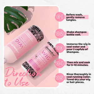 Shampooing Soin Perruques Beauté, Shampooing et Revitalisant pour Perruques Synthétiques à Tremper et Rincer - Product Image 5