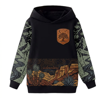 Sweat à capuche pour enfants en coton de bambou biologique, sweat-shirt personnalisé en molleton français, sweat à capuche écologique pour enfants, pull à capuche pour enfants