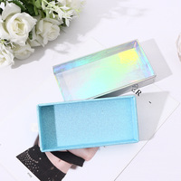 Boîtes cadeaux rectangulaires en carton pour cils, boîtes d'emballage DIY pour cils, étiquette privée pour salon de cils, boîtes de rangement pour cils avec fenêtre en PVC