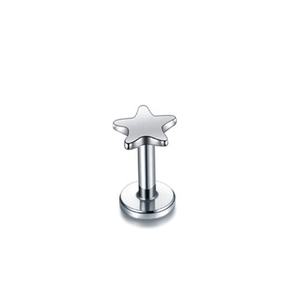 G23 Titanium 16G Punk Stud Oorbellen Maan Star Cross Bliksem Hart Parel Bal Patroon Bruiloft Lip Lichaam Sieraden <span class=keywords><strong>Labret</strong></span> <span class=keywords><strong>Piercing</strong></span> - Product Image 1