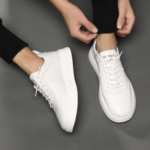 Zapatillas Casuales Blancas OEM para Hombre, Estilo Deportivo, para Caminar, Patinar, Tenis, en Blanco - Product Image 5