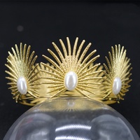 Couronne en alliage miniature pour décoration d'anniversaire, accessoires de fête, décorations de gâteau, topper de gâteau, mariage, Saint-Valentin - Vente chaude