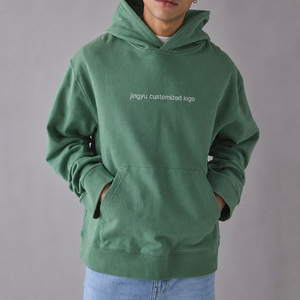 เสื้อฮู้ดสไตล์ลำลองชายหาดแบบใหม่ ปักลายกระเป๋าจิงโจ้ ผ้าฝ้ายสั่งทำได้ ใส่ได้ทั้งชายและหญิง - Product Image 4