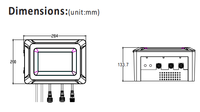 Regulador de Luz para Galpones de Aves, Controlador de Intensidad de Luz 0-10V, Programable, AC100-240V