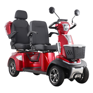 Patinete eléctrico <span class=keywords><strong>de</strong></span> 4 ruedas, patinete eléctrico con aprobación <span class=keywords><strong>de</strong></span> calle, patinete <span class=keywords><strong>de</strong></span> dos asientos Para discapacitados, scooter para discapacitados, 1, 2, 2 uds. - Product Image 2