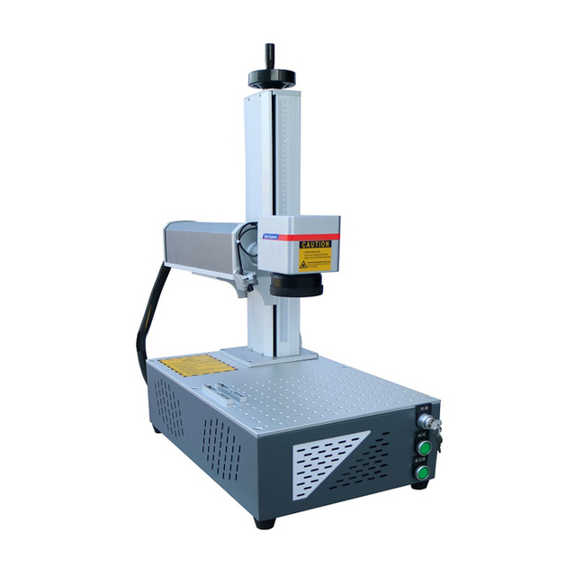 Mini Portable All-in-one Fiber Laser Engraving Machine 20w 30w 50w Laser Marking Machine for Metal Barcode