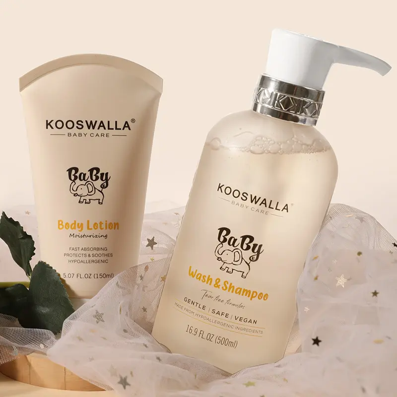 Hot Großhandel Kooswalla Professional Bio und Kräuter Mild White ning Body Lotion Creme für Baby