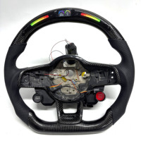 Volant en fibre de carbone Volkswagen Golf R pour MK7 MK7.5 MK8 Passat CC Polo Jetta Tiguan Upgrade