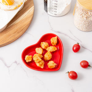 Reposacucharas de Cerámica Personalizado en Forma de Corazón Rojo, Ecológico, para Cocina, Apto para Adultos, Solo Lavar a Mano - Product Image 2