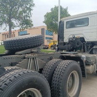 Baru 6*4 10 roda Hohan 371 380 HP Prime penggerak derek truk Trailer kepala #1 penjualan terlaris dalam truk traktor