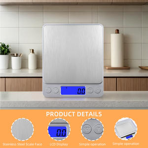 Changxie Factory Digital Balance Wiege gramm Taschen waage 1kg 2kg 3kg 5kg 0,1g 0,01g Digital <span class=keywords><strong>Food</strong></span> Küchen waage - Product Image 6