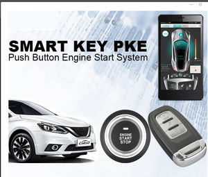 4G GPS/GSM/GPRS điện thoại thông minh App pke thụ động Keyless nhập push <span class=keywords><strong>button</strong></span> động cơ bắt đầu Hệ thống đánh lửa bắt đầu dừng hệ thống báo động - Product Image 5