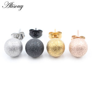 أقراط أذن بمسامير كروية مطفية ومجلففة من الفولاذ المقاوم للصدأ بوزن 20 جرام للبيع بالجملة أقراط أذن Punk أذن Tragus أقراط أذن للتثقيب للرجال والنساء - Product Image 4