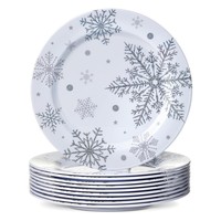 Assiettes à dîner personnalisées imprimées en mélamine 100% 10'' 12'' pour la restauration