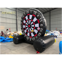 Jeu de fléchettes gonflables géantes Carnival pour enfants et adultes, idéal pour les événements et la location de matériel de fête
