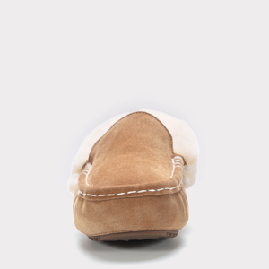 Mocassins de conduite en daim cousus main pour femme avec semelle en caoutchouc texturé, doublure et semelle intérieure en fausse fourrure, chaussures de voiture douces et chaudes pour l'hiver et l'automne - Product Image 2