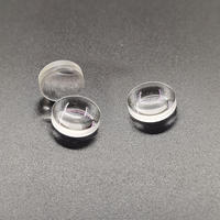 Dôme en verre optique de taille personnalisable, lentille en verre saphir optique, couvercle de dôme en verre pour caméra de plongée en eaux profondes