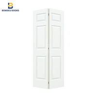 30 In. X 80 In. Carrara 2 Panel tangan kanan inti padat Primed komposit tunggal pintu Interior putih prima pintu