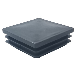 Leg Protection <b>Pad</b> 60x60mm Square Black Plastic Anti Slip Furniture Table <b>Chair</b> Foot <b>Pad</b> - Product Image 4