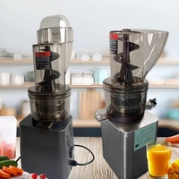 Commerciële slowjuicer, koudgeperste fruit- en groentesapcentrifuge, sapseparatiemachine voor groothandel